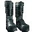 Omni-Tek Steel-Ribbed Armor Boots